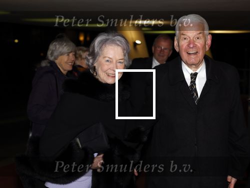 Apeldoorn 15 februari 2023
Prinses Margriet viert haar 80e verjaardag in Orpheus.
 Jaap Rost Onnes en zijn vrouw Mary Rost Onnes