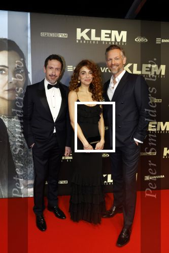 Amsterdam 30 januari 2023
Premiere Klem in Tuschinski met in de hoofdrollen Georgina Verbaan Barry Atsma Jacob Derwig Claudia Vismara Antonio Rampino Zoe Cusell Yenthe Bos en Marie  Mae v Zuilen.