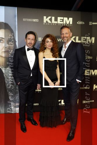 Amsterdam 30 januari 2023
Premiere Klem in Tuschinski met in de hoofdrollen Georgina Verbaan Barry Atsma Jacob Derwig Claudia Vismara Antonio Rampino Zoe Cusell Yenthe Bos en Marie  Mae v Zuilen.