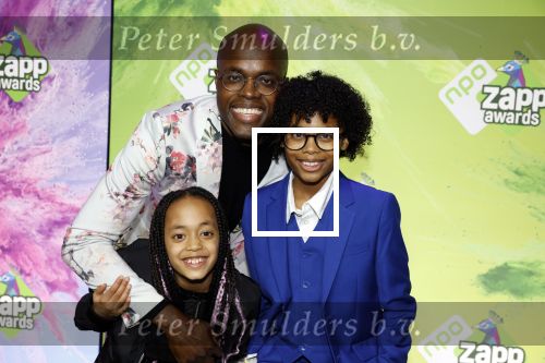 Hilversum 28 januari 2023
Zapp awards in studio 21 . Jandino Asporaat met kinderen