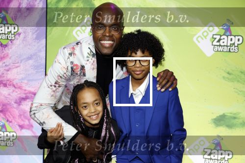 Hilversum 28 januari 2023
Zapp awards in studio 21 . Jandino Asporaat met kinderen