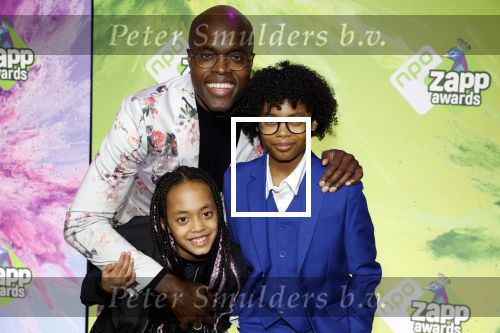 Hilversum 28 januari 2023
Zapp awards in studio 21 . Jandino Asporaat met kinderen