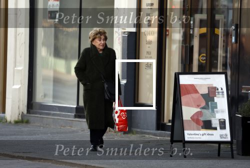 Amsterdam 6 februarui 2023
Jenny Arean op straat in Amsterdam zuid