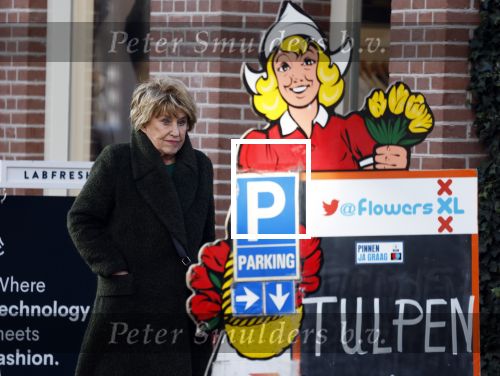 Amsterdam 6 februarui 2023
Jenny Arean op straat in Amsterdam zuid