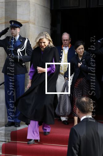 Amsterdam 18 januari 2023
De tweede dag van de nieuwjaarsreceptie van Koning Willem Alexander en koningin Maxima op het paleis op de Dam. Ook prinses Beatrix was weer aanwezig.