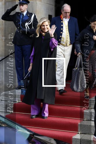 Amsterdam 18 januari 2023
De tweede dag van de nieuwjaarsreceptie van Koning Willem Alexander en koningin Maxima op het paleis op de Dam. Ook prinses Beatrix was weer aanwezig.