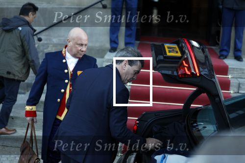Amsterdam 18 januari 2023
De tweede dag van de nieuwjaarsreceptie van Koning Willem Alexander en koningin Maxima op het paleis op de Dam. Ook prinses Beatrix was weer aanwezig. Bagage Maxima