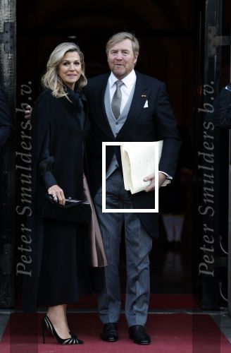 Amsterdam 18 januari 2023
De tweede dag van de nieuwjaarsreceptie van Koning Willem Alexander en koningin Maxima op het paleis op de Dam. Ook prinses Beatrix was weer aanwezig.
