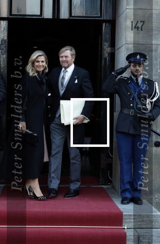 Amsterdam 18 januari 2023
De tweede dag van de nieuwjaarsreceptie van Koning Willem Alexander en koningin Maxima op het paleis op de Dam. Ook prinses Beatrix was weer aanwezig.