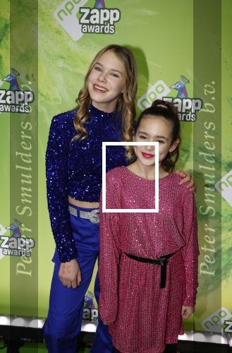 Hilversum 28 januari 2023
Zapp awards in studio 21 . Luna Sabella en Eva Jaelle