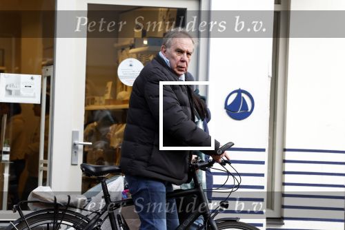 Amsterdam 11 februari 2023
Maarten Spanjer op straat in Amsterdam zuid