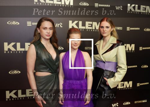 Amsterdam 30 januari 2023
Premiere Klem in Tuschinski met in de hoofdrollen Georgina Verbaan Barry Atsma Jacob Derwig Claudia Vismara Antonio Rampino Zoe Cusell Yenthe Bos en Marie  Mae v Zuilen.