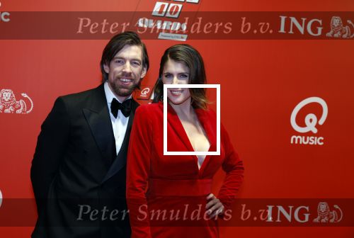 Rotterdam 3 februari 2023
Q Music awards in AHOY. Mattie Valk en Marieke Elsinga