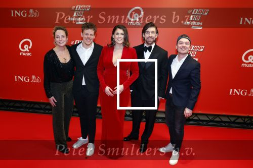 Rotterdam 3 februari 2023
Q Music awards in AHOY. Mattie Valk en Marieke Elsinga en hun team
