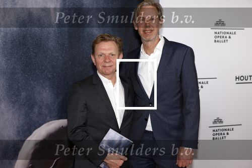 Amsterdam 9 februari 2023
Premiere Messa da Requiem van het Nationaal ballet in de Stopera. Michiel v Erp met partner