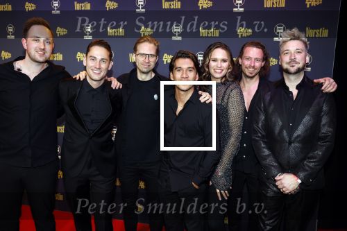 Hilversum 26 april 2023
Uitreiking radio ring 2023 in de vorstin .
Micky Fisser met band