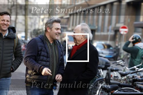Amsterdam 14 februari 2023
Thom Goderie Mike Starink en Paul Haenen in het centrum van Amsterdam.