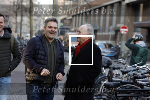 Amsterdam 14 februari 2023
Thom Goderie Mike Starink en Paul Haenen in het centrum van Amsterdam.