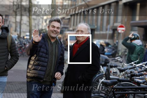 Amsterdam 14 februari 2023
Thom Goderie Mike Starink en Paul Haenen in het centrum van Amsterdam.
