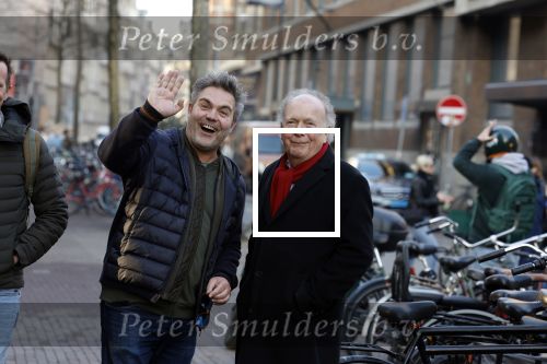 Amsterdam 14 februari 2023
Thom Goderie Mike Starink en Paul Haenen in het centrum van Amsterdam.