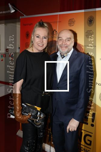 Baarn 28 januari 2023
Premiere liedjes Robert Long in de speeldoos in Baarn.
Monique Collignon met man