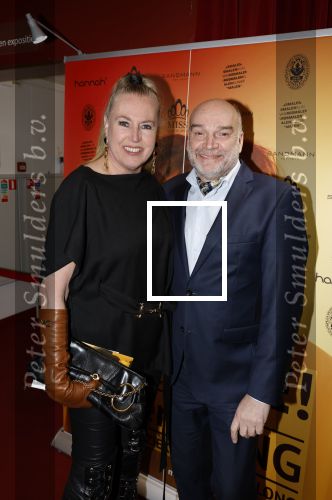 Baarn 28 januari 2023
Premiere liedjes Robert Long in de speeldoos in Baarn.
Monique Collignon met man