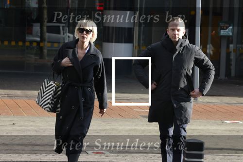 Lelystad, 23  Januari 2023
Monique des Bouvrie en zoon Jan des Bouvries bij de rechtbank .
Proces gaat tegen de andere kinderen van Jan des Bouvrie
Fotopersbureau Peter Smulders BV