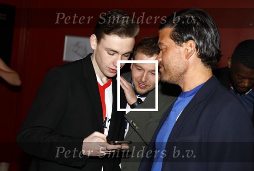 Hilversum 26 april 2023
Uitreiking radio ring 2023 in de vorstin .
Nicky v d Gijp met zijn vrienden van FC Afkicken