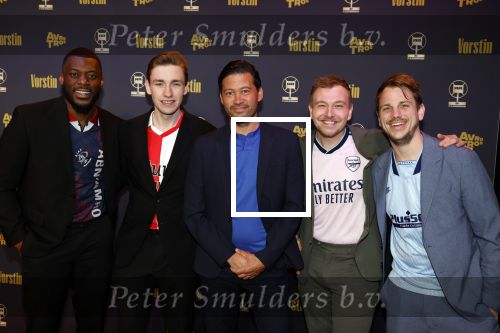 Hilversum 26 april 2023
Uitreiking radio ring 2023 in de vorstin .
Nicky v d Gijp met zijn vrienden van FC Afkicken