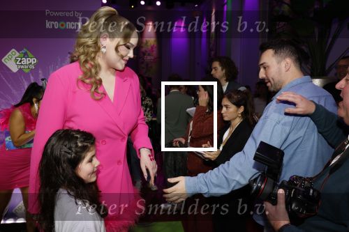 Hilversum 28 januari 2023
Zapp awards in studio 21 . Nikkie de Jager met PA