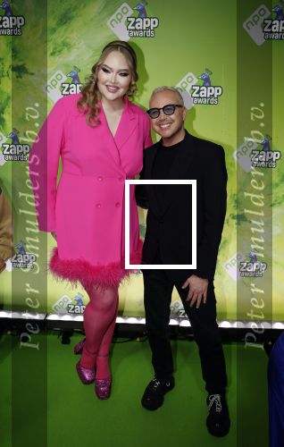 Hilversum 28 januari 2023
Zapp awards in studio 21 .Nikkie de Jager en Jamai Loman