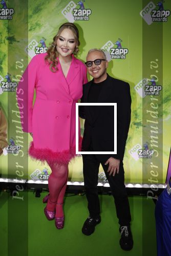 Hilversum 28 januari 2023
Zapp awards in studio 21 .Nikkie de Jager en Jamai Loman