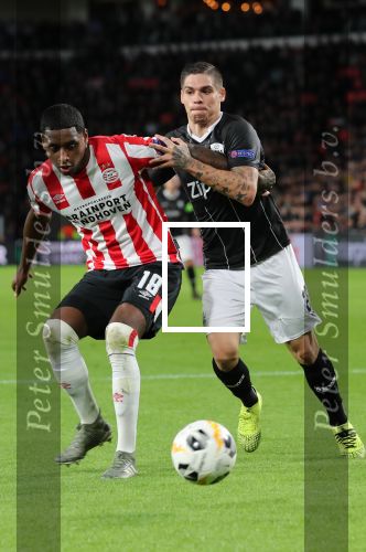Eindhoven, 24 Oktober 2019
PSV-Lask Linz, eindstand 0-0
Uefa Europa League Groepsfase
Pablo Rosario
Fotopersbureau Peter Smulders BV