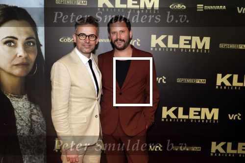 Amsterdam 30 januari 2023
Premiere Klem in Tuschinski met in de hoofdrollen Georgina Verbaan Barry Atsma Jacob Derwig Claudia Vismara Antonio Rampino Zoe Cusell Yenthe Bos en Marie  Mae v Zuilen. Patrick Martens met zijn vriend