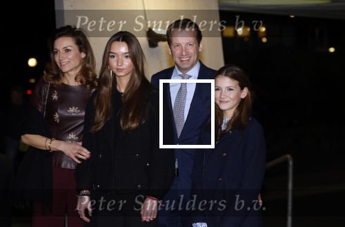 Apeldoorn 15 februari 2023
Prinses Margriet viert haar 80e verjaardag in Orpheus.
Prins Floris en Prinses Aimee met hun dochters
