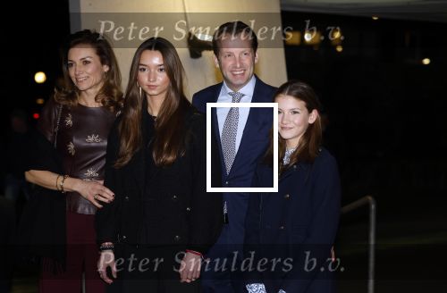 Apeldoorn 15 februari 2023
Prinses Margriet viert haar 80e verjaardag in Orpheus.
Prins Floris en Prinses Aimee met hun dochters