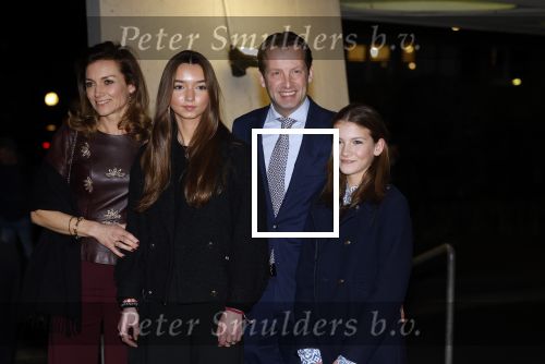 Apeldoorn 15 februari 2023
Prinses Margriet viert haar 80e verjaardag in Orpheus.
Prins Floris en Prinses Aimee met hun dochters