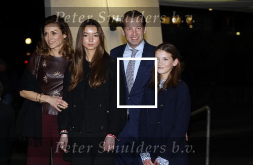 Apeldoorn 15 februari 2023
Prinses Margriet viert haar 80e verjaardag in Orpheus.
Prins Floris en Prinses Aimee met hun dochters