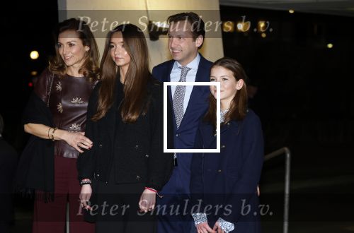 Apeldoorn 15 februari 2023
Prinses Margriet viert haar 80e verjaardag in Orpheus.
Prins Floris en Prinses Aimee met hun dochters