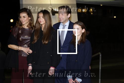 Apeldoorn 15 februari 2023
Prinses Margriet viert haar 80e verjaardag in Orpheus.
Prins Floris en Prinses Aimee met hun dochters