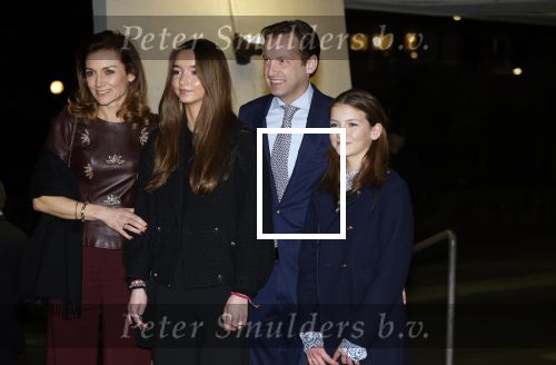 Apeldoorn 15 februari 2023
Prinses Margriet viert haar 80e verjaardag in Orpheus.
Prins Floris en Prinses Aimee met hun dochters