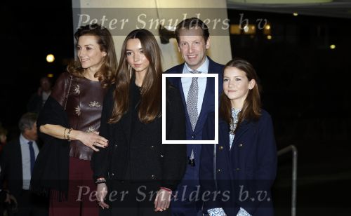 Apeldoorn 15 februari 2023
Prinses Margriet viert haar 80e verjaardag in Orpheus.
Prins Floris en Prinses Aimee met hun dochters