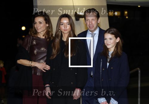 Apeldoorn 15 februari 2023
Prinses Margriet viert haar 80e verjaardag in Orpheus.
Prins Floris en Prinses Aimee met hun dochters