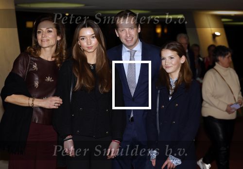 Apeldoorn 15 februari 2023
Prinses Margriet viert haar 80e verjaardag in Orpheus.
Prins Floris en Prinses Aimee met hun dochters