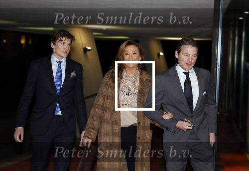 Apeldoorn 15 februari 2023
Prinses Margriet viert haar 80e verjaardag in Orpheus.
Prins Maurits en Prinses Marilene met hun zoon