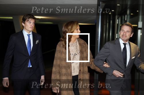 Apeldoorn 15 februari 2023
Prinses Margriet viert haar 80e verjaardag in Orpheus.
Prins Maurits en Prinses Marilene met hun zoon
