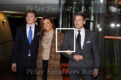 Apeldoorn 15 februari 2023
Prinses Margriet viert haar 80e verjaardag in Orpheus.
Prins Maurits en Prinses Marilene met hun zoon