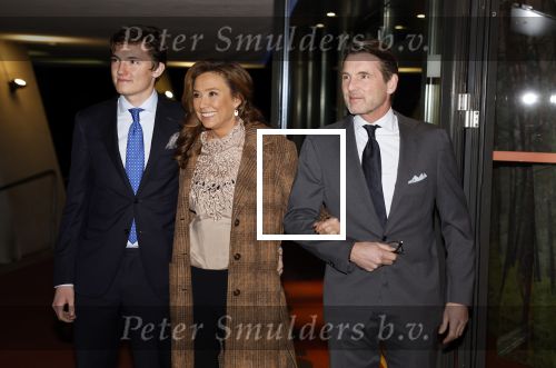 Apeldoorn 15 februari 2023
Prinses Margriet viert haar 80e verjaardag in Orpheus.
Prins Maurits en Prinses Marilene met hun zoon