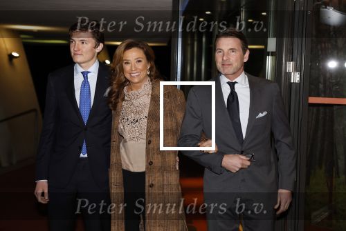 Apeldoorn 15 februari 2023
Prinses Margriet viert haar 80e verjaardag in Orpheus.
Prins Maurits en Prinses Marilene met hun zoon