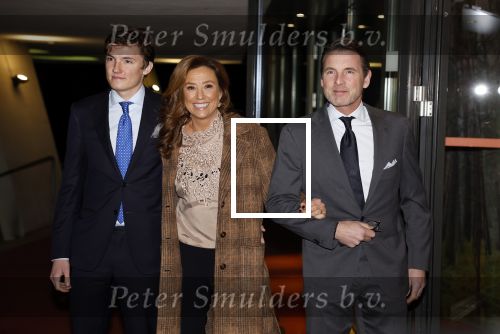 Apeldoorn 15 februari 2023
Prinses Margriet viert haar 80e verjaardag in Orpheus.
Prins Maurits en Prinses Marilene met hun zoon